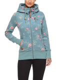Ragwear Neska Flowers Zip Jacke