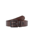 Reell All Black Buckle Leather Belt