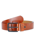 Reell All Black Buckle Leather Belt