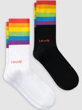 Levis Regular Cut Pride 2P Socks