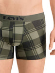 Levis Printed Plaid Boxer Brief 2-Pack