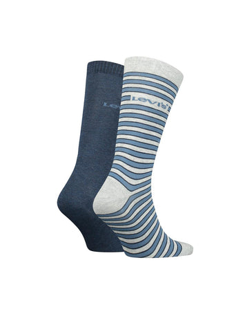 Levis Placed Stripe Regular Socks