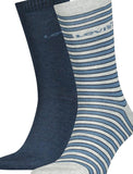 Levis Placed Stripe Regular Socks