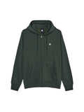 Element Icon Embroidery Zip Hooded