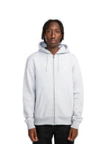 Element Icon Embroidery Zip Hooded