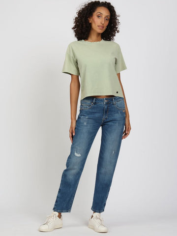 Gang Nadia Cropped Boyfriend Fit Pant