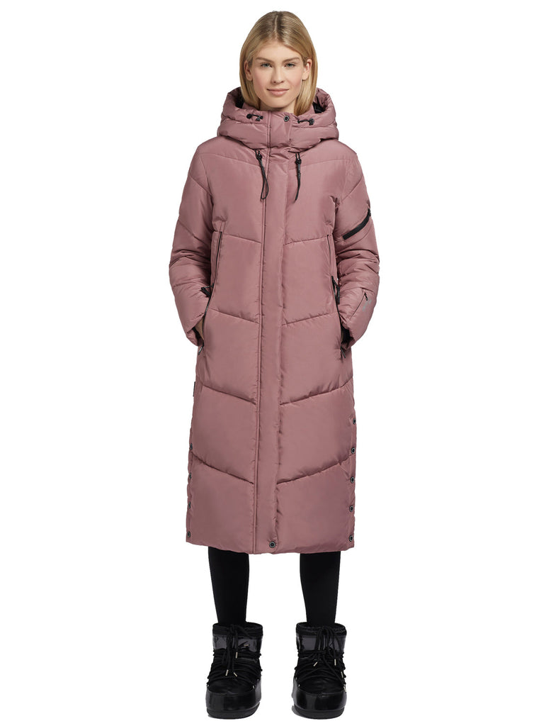 Winter Coat Khujo Sonje Mantel Schwarz Puffer Coat Khujo Sonje