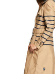 Khujo Halina Print Trenchcoat