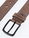 Reell All Black Buckle Leather Belt